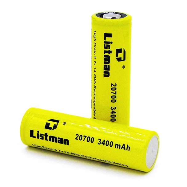 Listman 20700 ( 3400mah ) ( 40A ) Battery - Singles