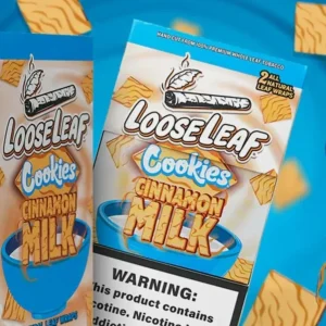 LOOSE LEAF – TOBACCO WRAPS 2PACK (CINNAMON MILK)