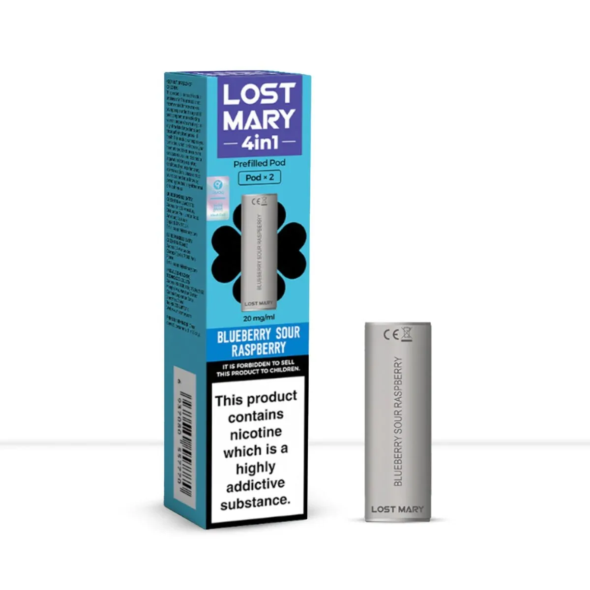 Lost Mary 4in1 Blueberry Sour Raspberry Pods