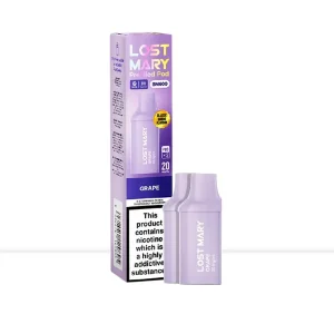 Lost Mary BM600 Grape Prefilled Vape Pods