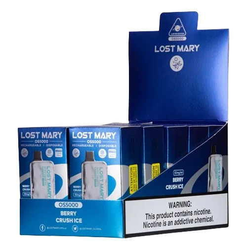 Lost Mary OS5000 5k Puff Nicotine Disposable Full Box - Image 2