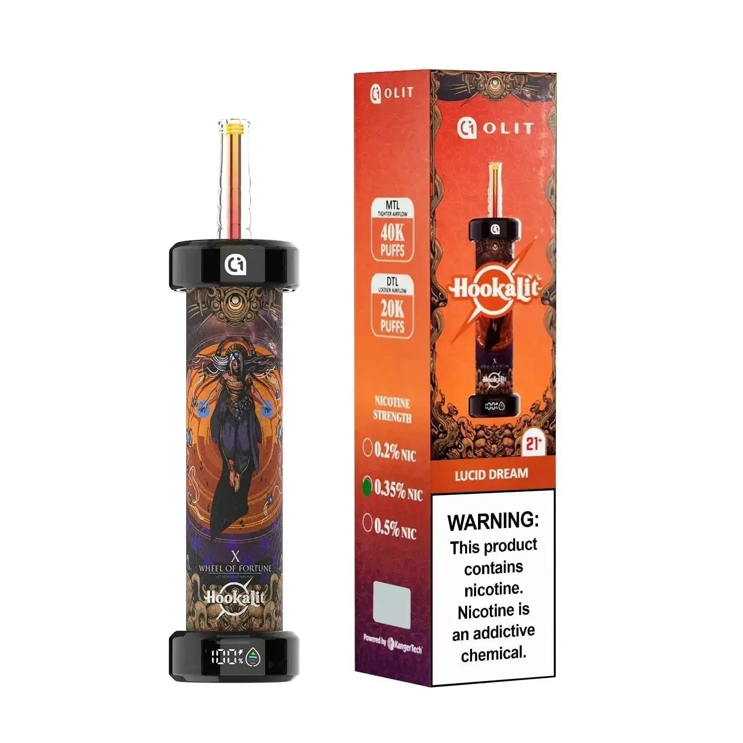 Lucid Dream - Olit Hookalit 40K Disposable E-Hookah
