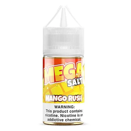Mega E-Liquids Mango Rush 30ml Nic Salt Vape Juice - 50mg