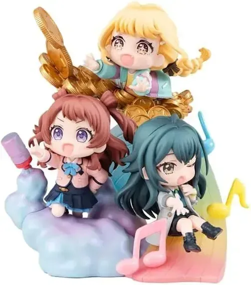 MegaHouse FigUnity Academy Idol Master PVC Collectible Figure 3.9in