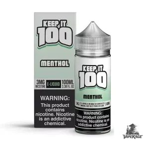 Menthol — Keep It 100 100mL Freebase