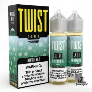 Menthol No. 1 — Twist E-Liquids 120mL (2x60mL twin pack) Freebase