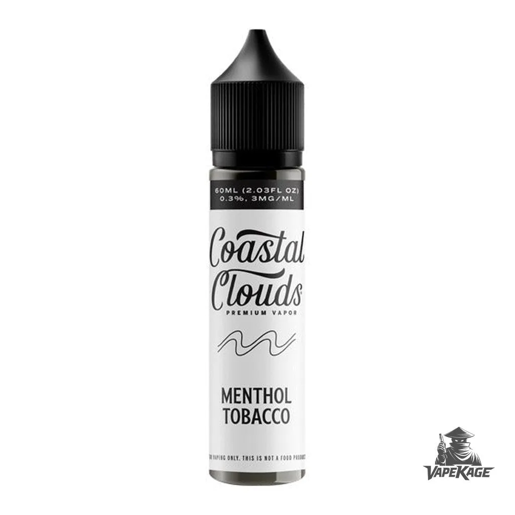 Menthol Tobacco — Coastal Clouds 60mL Freebase