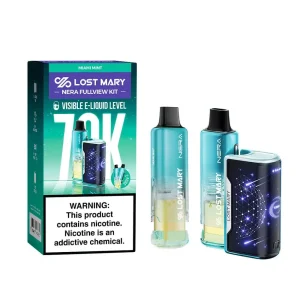 Miami Mint - Lost Mary Nera Fullview 70k Disposable Vape Kit