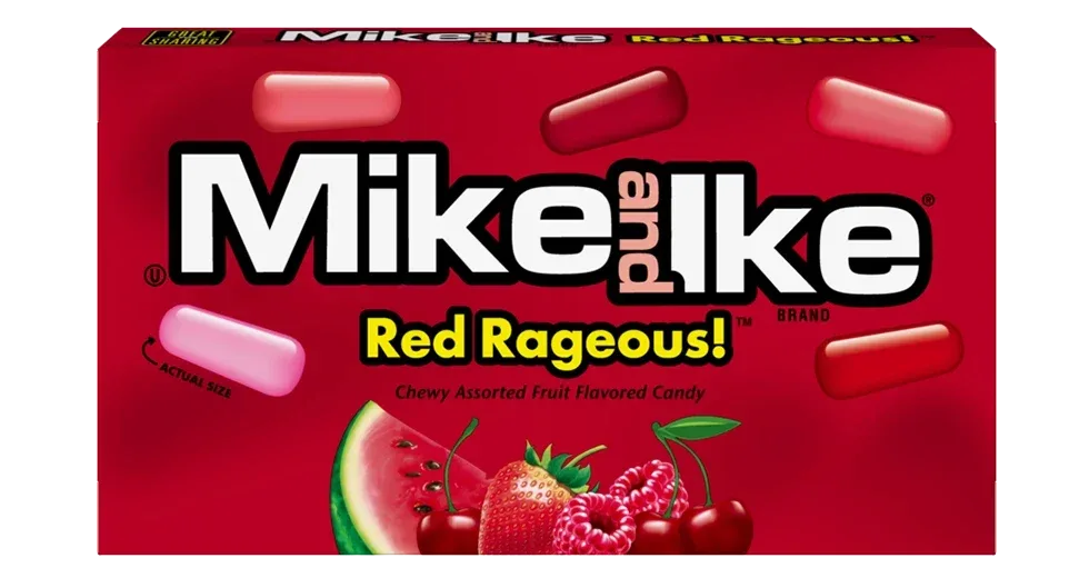 Mike & Ike Red Rageous 120g