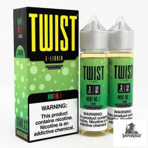Mint No. 1 — Twist E-Liquids 120mL (2x60mL twin pack) Freebase