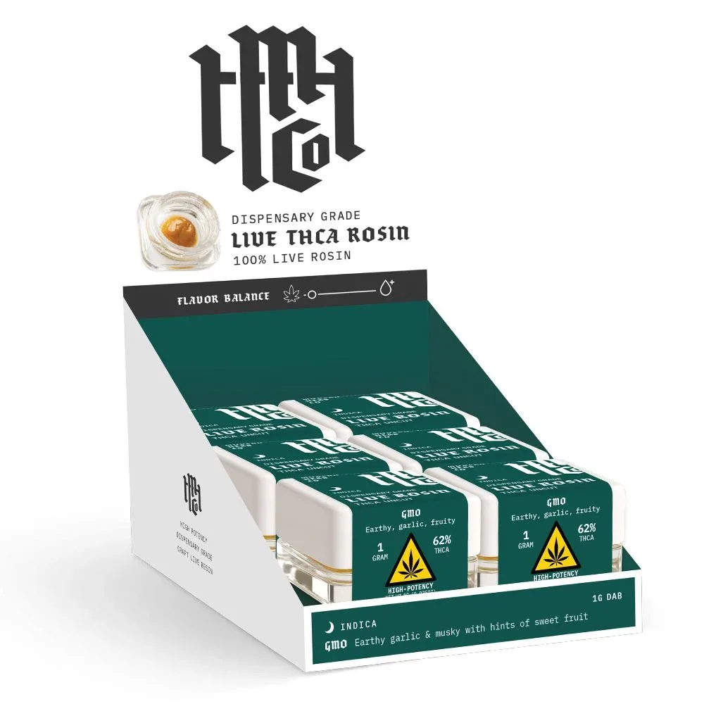 Modern Herb Co Dispensary Grade Live Rosin THCA Uncut Dabs | 1g | 6ct Display - Image 2