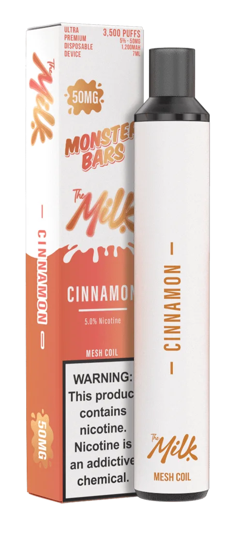 Monster Bar XL Disposable Vape (5%, 3500 Puffs) - Cinnamon