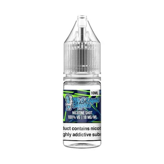 My E-Liquid Supplies Nicotine Shots (100% VG)