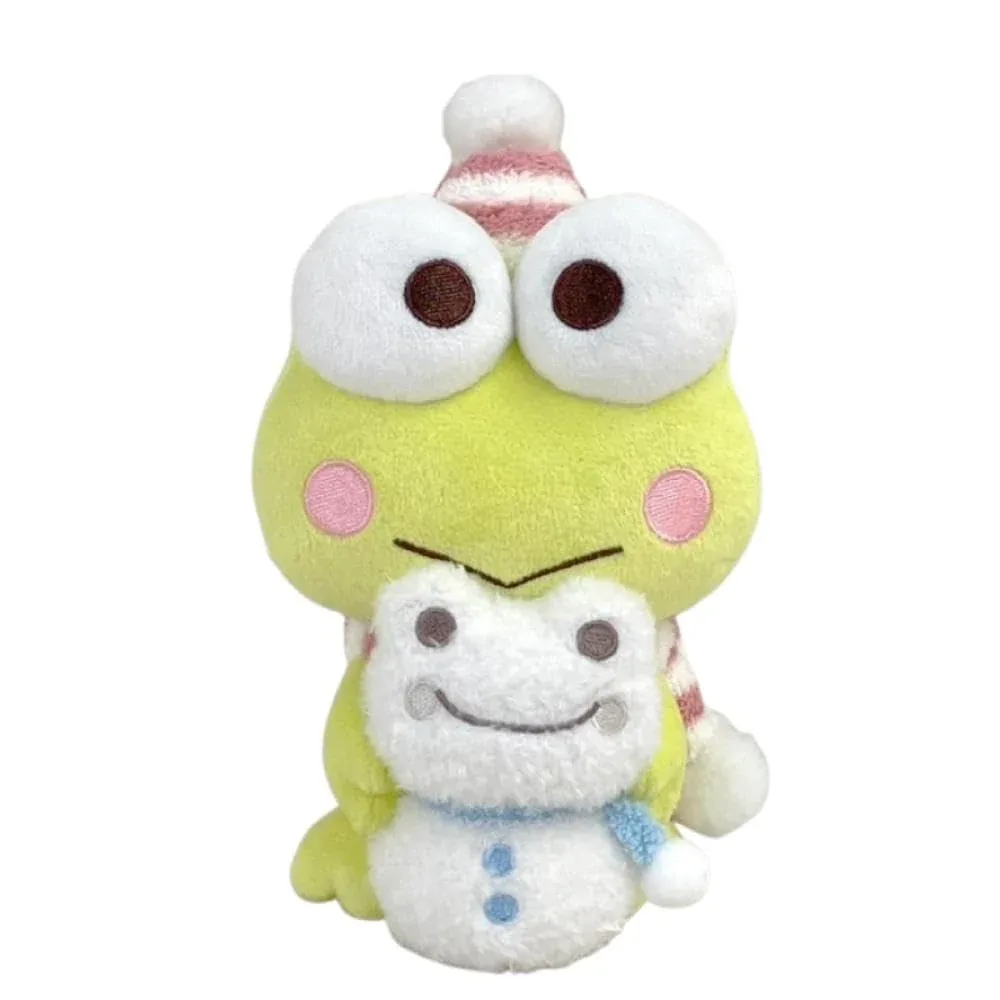 Nakajima Corporation Kerokerokeroppi Snowman Plush Toy Small H16xW12xD11Cm