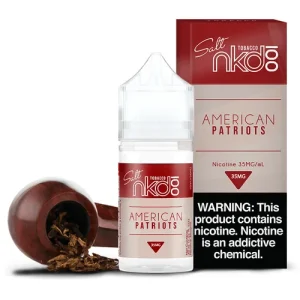 Naked 100 American Patriot Tobacco Nic Salt 30ml