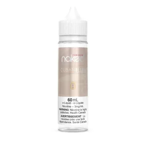 Naked Cuban Blend Freebase 30ml