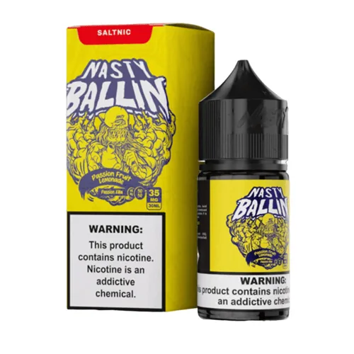 Nasty Ballin Salt Passion Fruit Lemonade Passion Killa 30mL