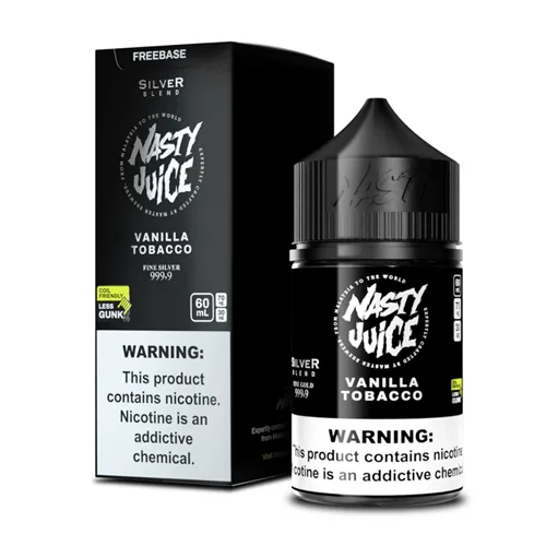 Nasty Silver Blend Vanilla Tobacco 60mL
