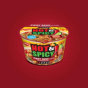 Nissin Hot & Spicy Fiery Beef Flavor 93g