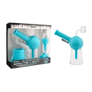 Ooze Blaster Silicone Glass Water Pipe & Dab Rig Duo