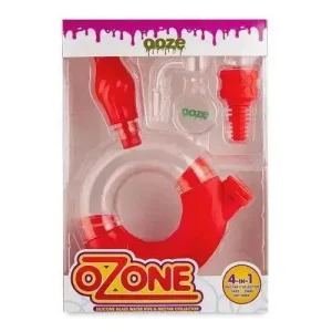 Ooze Ozone Silicone Water Pipe & Dab Straw