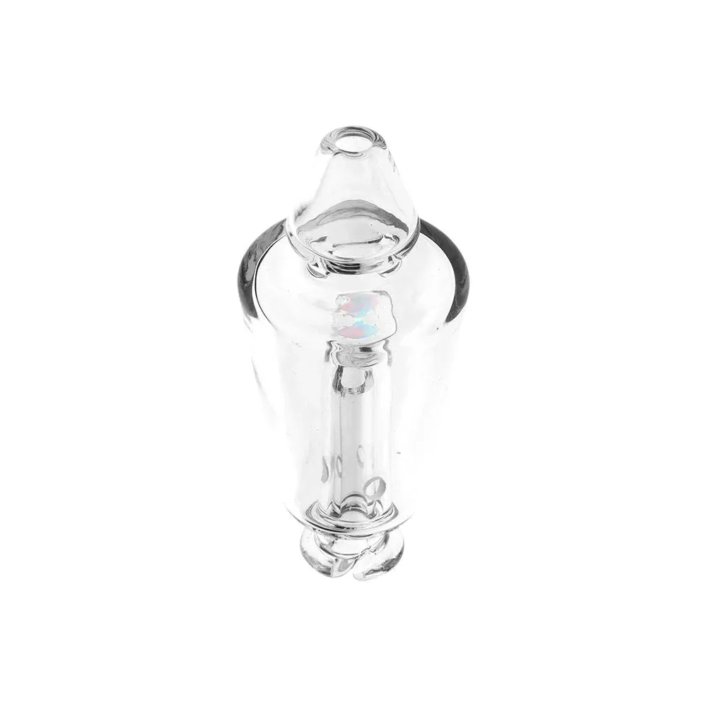 Opal Marble Glass Bubbler Attachment for Puffco Pivot - 3" - Image 2
