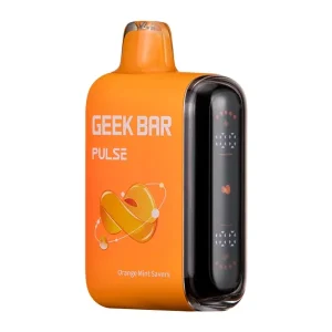 Orange Mint Saver Geek Bar Pulse (Savers Edition) - Vapeoutletus Online Vape Store