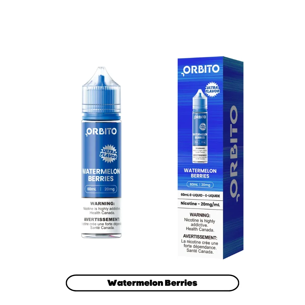 Orbito E-Liquid 60mL Salts - Watermelon Berries