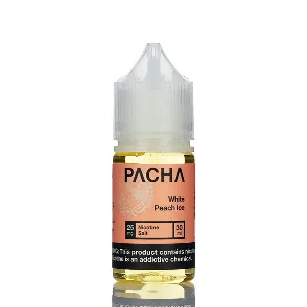 Pachamama Syn Salts – White Peach Ice – 30ml - Image 2