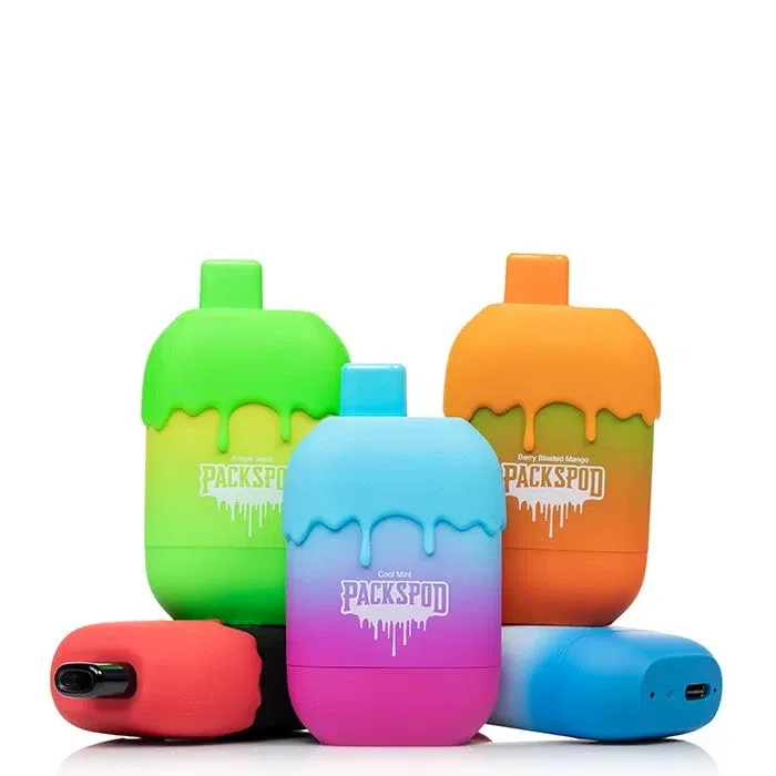 Packwood Packspod 5000 Puff Rechargeable Nicotine Disposable