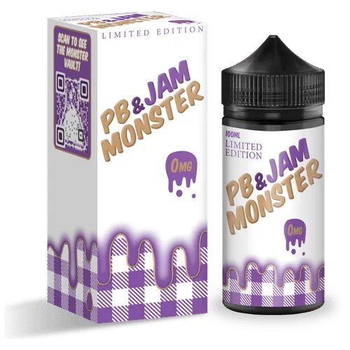 PB & Jam Monster Grape E-Liquid 100ML