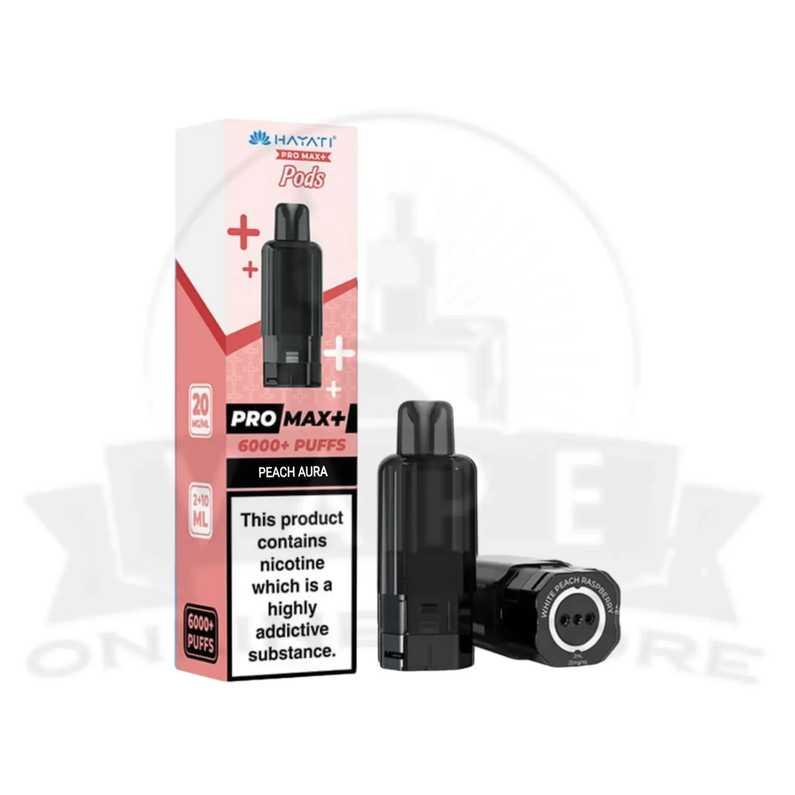 Peach Aura Hayati Pro Max Plus 6000 Refill Pods