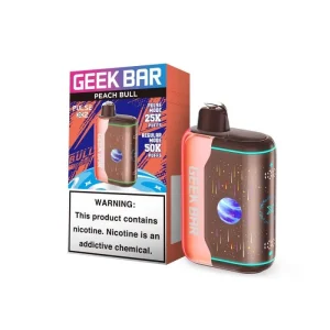 Peach Bull Geek Bar Pulse X 2 50K Vape