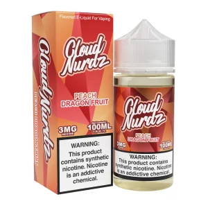 Peach Dragon Fruit – Cloud Nurdz Freebase – 100mL