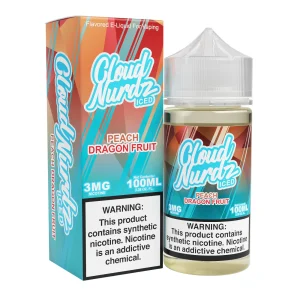 Peach Dragon Fruit Iced – Cloud Nurdz Freebase – 100mL