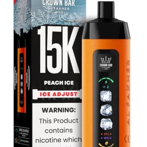 Peach Ice Al Fakher Crown Bar Ice Adjust 15K