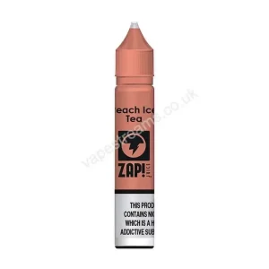Peach Ice Tea Nicotine Salt E-Liquid by Zap!