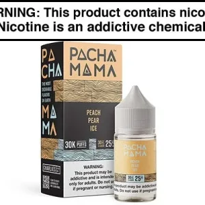 PEACH PEAR ICE BY PACHAMAMA PLUS METATINE 30ML
