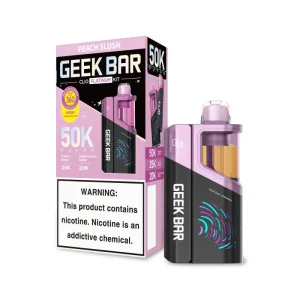 Peach Slush Geek Bar Clio 50K Vape Kit