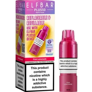Pink lemonade Elf Bar Plus pod & refill 10ml