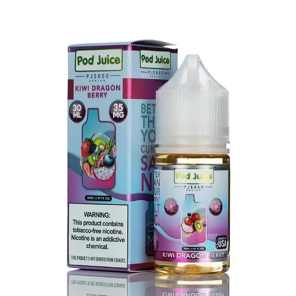 Pod Juice Salt PJ5000 – Kiwi Dragon Berry – 30ml