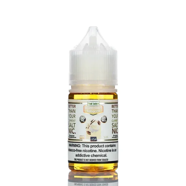 Pod Juice Salt – Vanilla Custard Tobacco – 30ml (DISCONTINUED) - Image 2