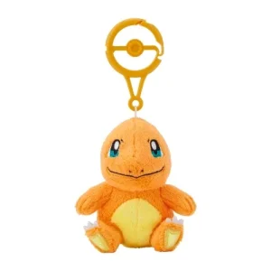 Pokemon Charmander Mascot Keychain with Handy Carabiner Clip