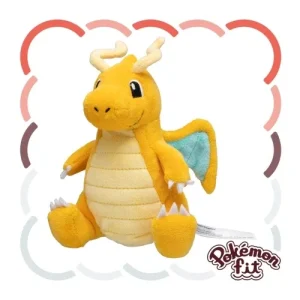 Pokemon Dragonite Plush Fit Figure – Collectible Soft Texture