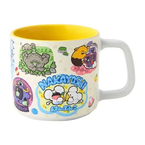 Pokemon Mogumogu Watching Character Mug - Official Stoneware Cup