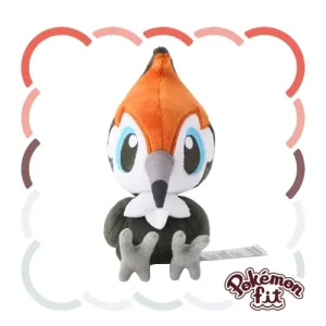 Pokemon Stuffed Plush Toy: Fit Trumbeak Figure - 8x15cm
