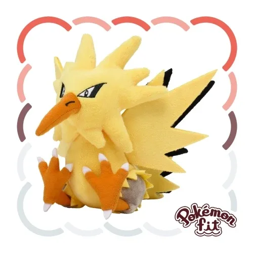 Pokemon Zapdos Quality Plush Figure 145 Collectible Stuffed Toy