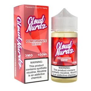 Pomegranate Berry – Cloud Nurdz Freebase – 100mL
