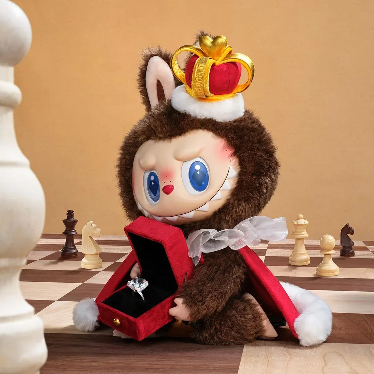 Pop Mart The Monsters Checkmate Plush Toy - Cute & Collectible Gift - Image 2