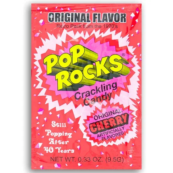 Pop Rocks Original cheery Flavored 9.5g